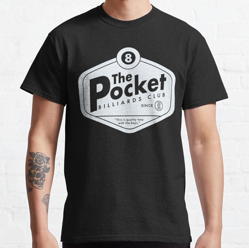 The Pocket Billiards Club - Dark   Classic T-Shirt