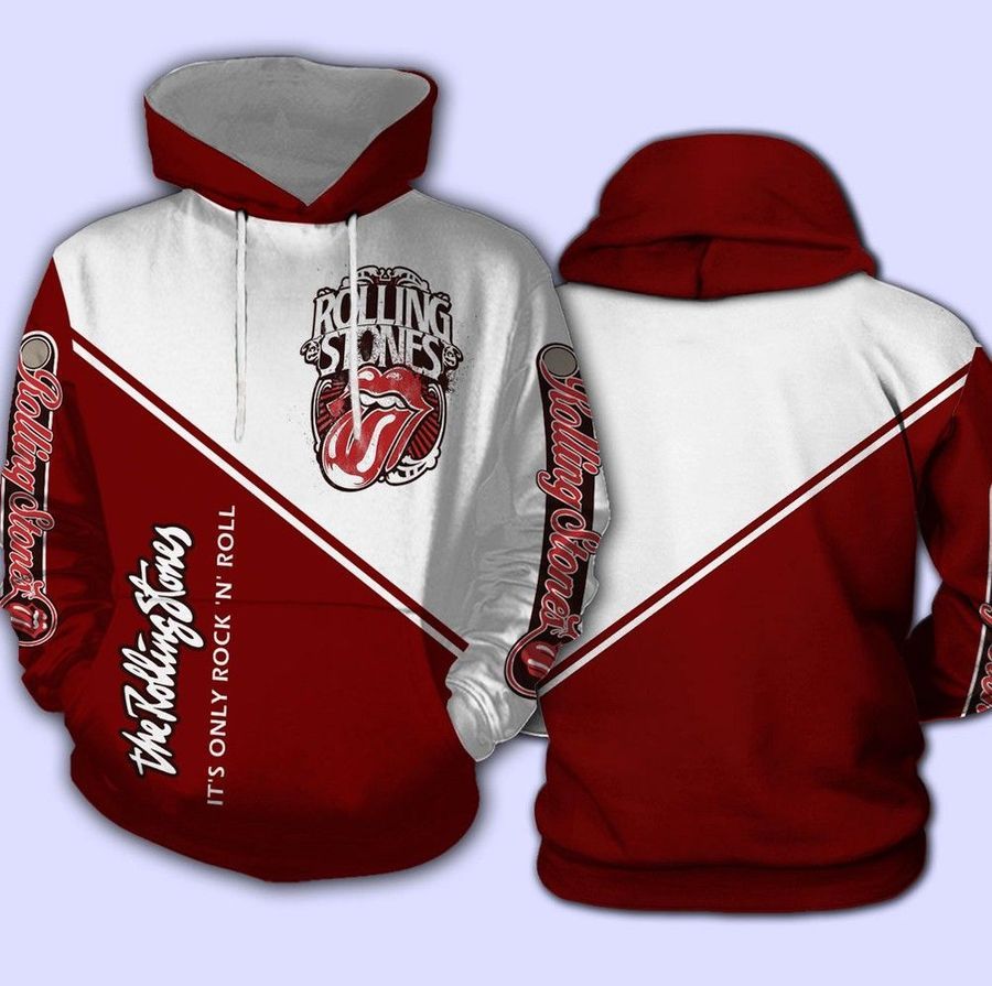 The Rolling Stones It S Only Rock N Roll 3D Hoodie Sweatshirt