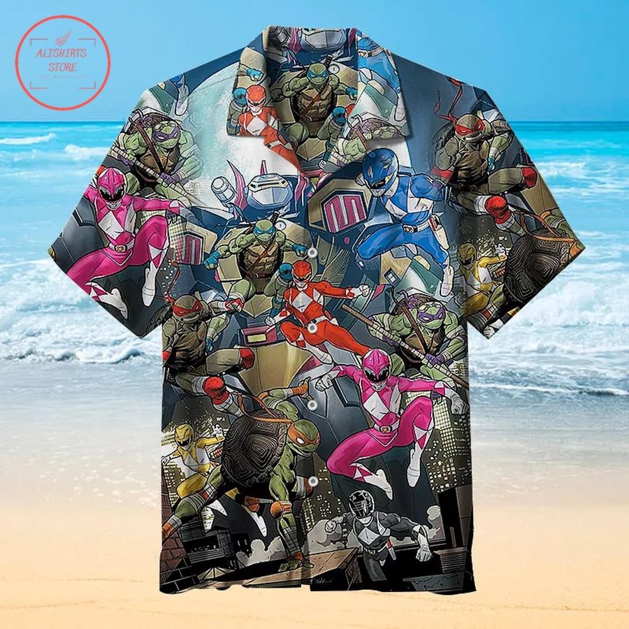 The Science Ninja Turtle Hawaiian Shirt