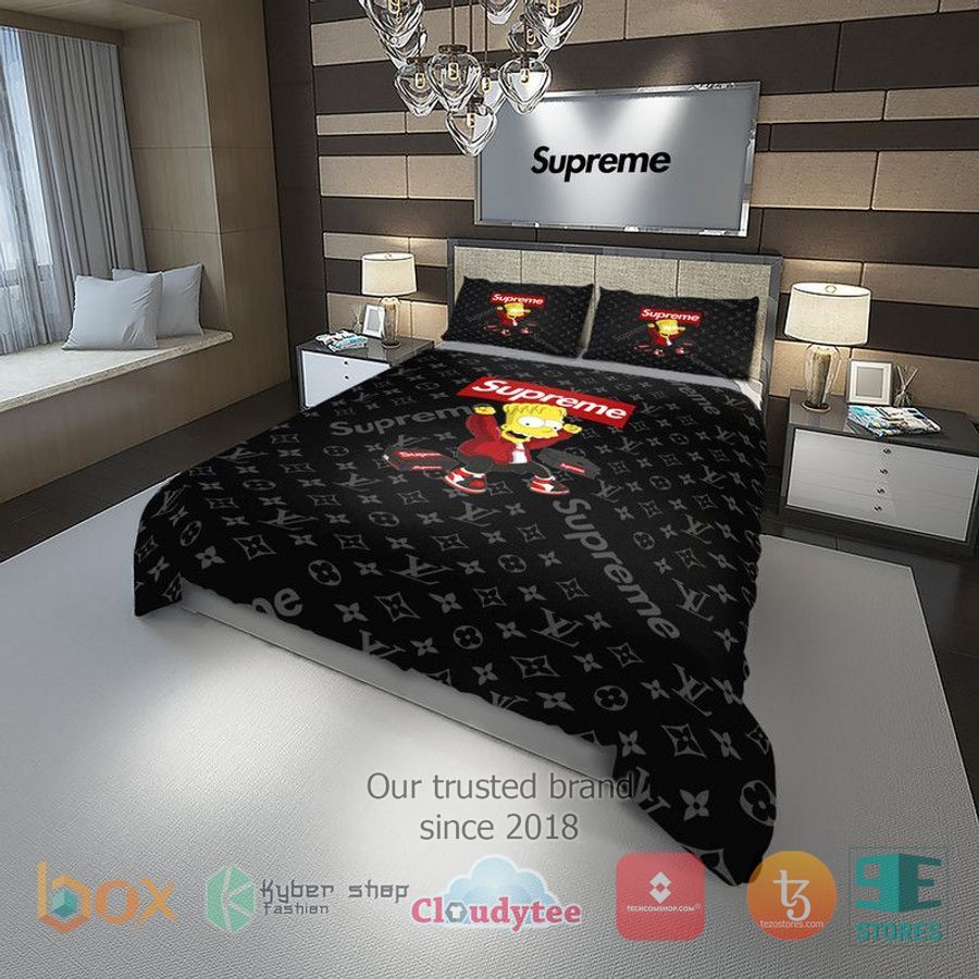 The Simpson Family Louis Vuitton Bedding Set – LIMITED EDITION