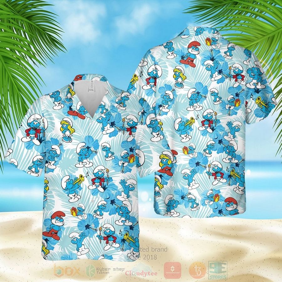 The Smurfs Smurfette Hawaiian Shirt – LIMITED EDITION