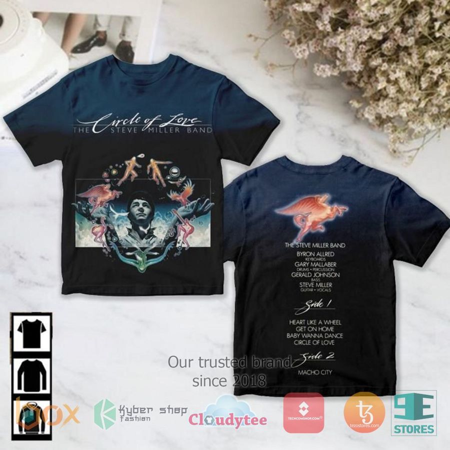 The Steve Miller Band Circle Of Love Album 3D Shirt – LIMITED EDITION