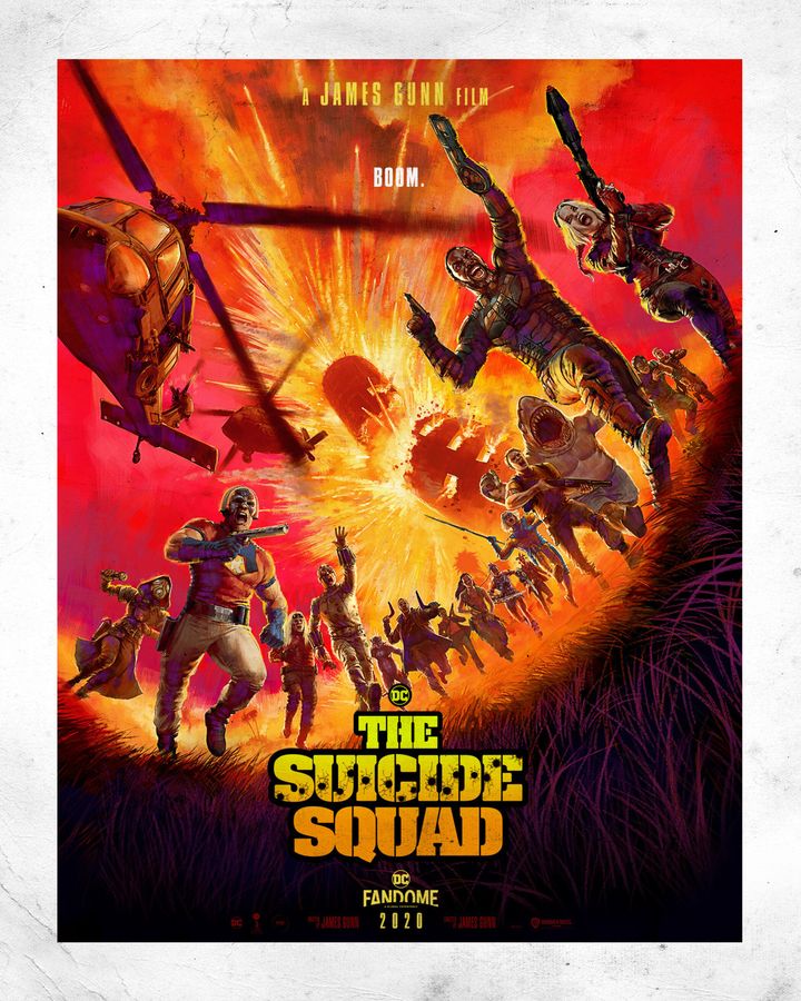 The Suicide Squad (2021) Poster, Canvas, Home Decor