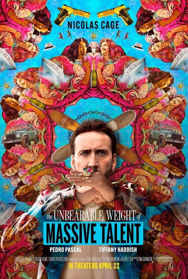 The Unbearable Weight of Massive Talent (2022) Poster, Canvas, Home Decor2