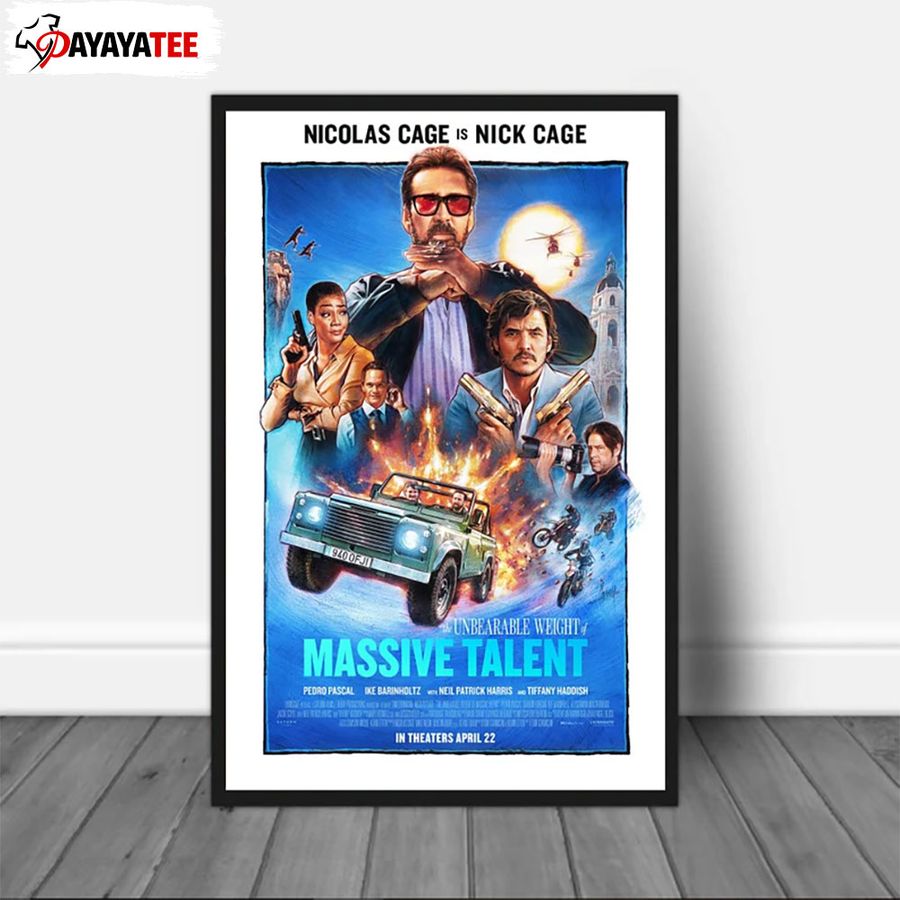 The Unbearable Weight Of Massive Talent Poster New Movie 2022