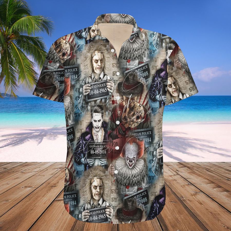 The Villain In A Horror Movie Unisex Hawaiian Shirt