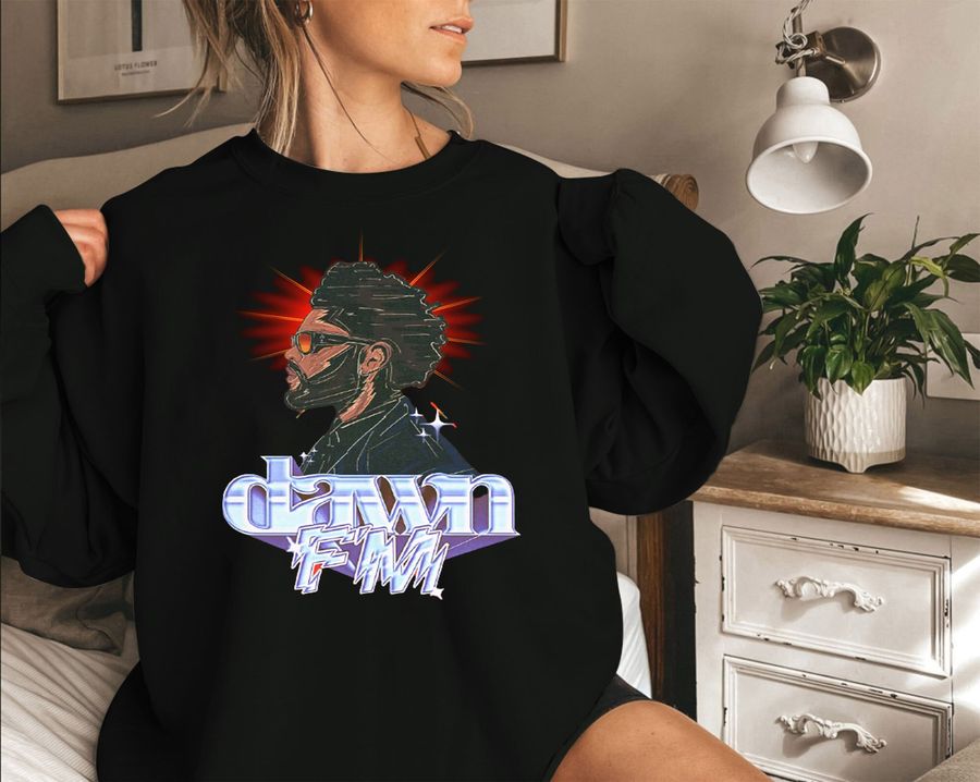 The Weeknd Releases New Album Dawn FM Fan Gifts Sweatshirt
