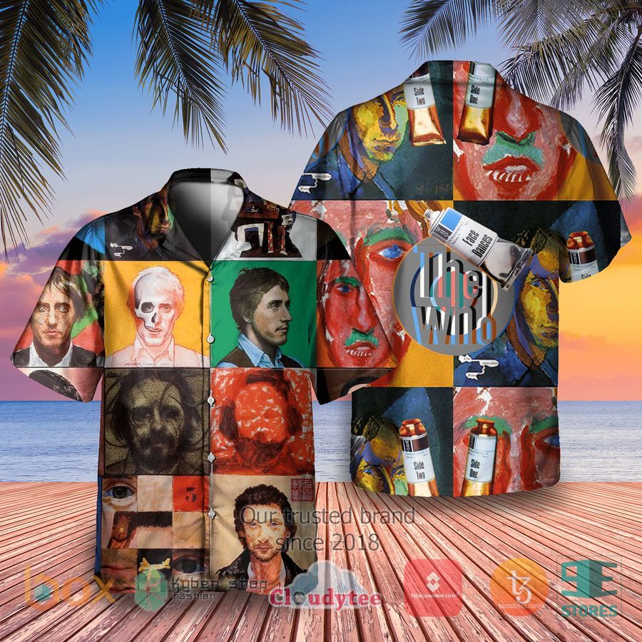 The Who Face Dances Album Hawaiian Shirt – LIMITED EDITION