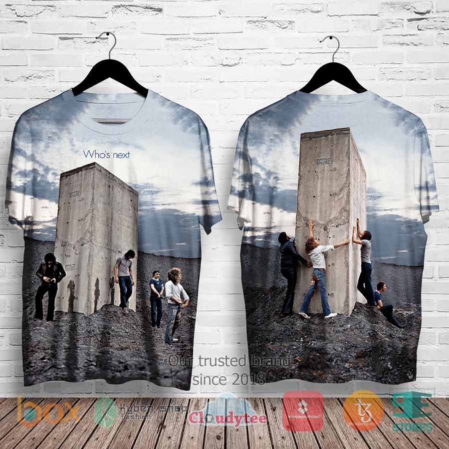 The-Who Who's Next Album 3D Shirt – LIMITED EDITION