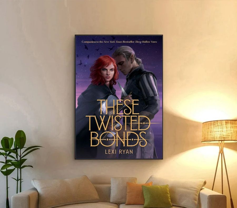 These Twisted Bonds Poster Wall Art Print