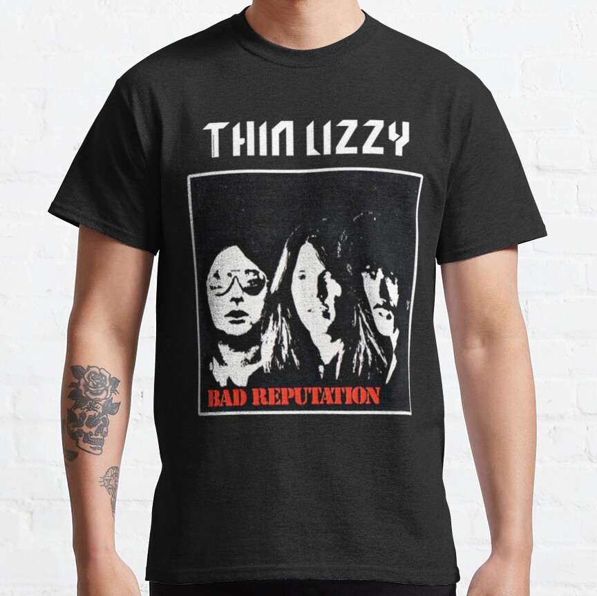 Thin Lizzy Bad Reputation   Classic T-Shirt