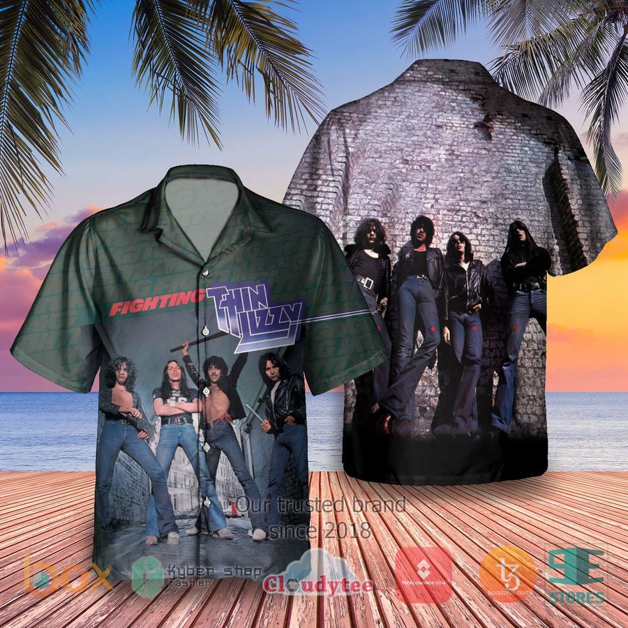 Thin Lizzy Fighting Album Hawaiian Shirt – LIMITED EDITION