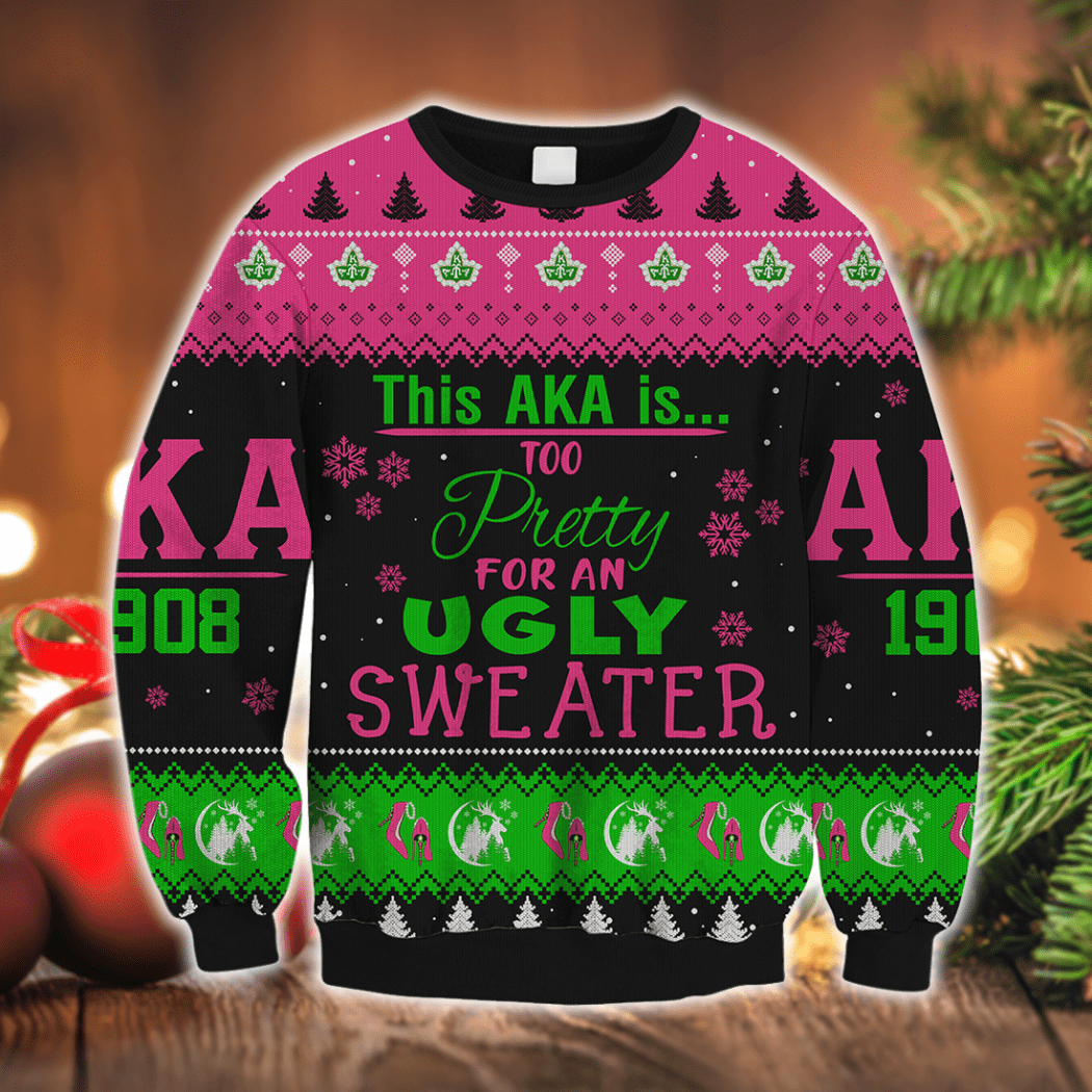 This AKA is too pretty for an Ugly Sweater