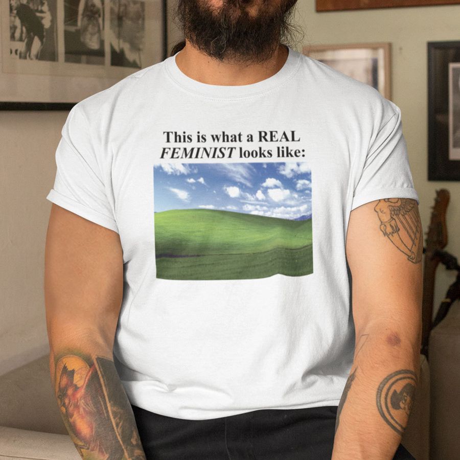 This Is What A Real Feminist Looks Like Shirt