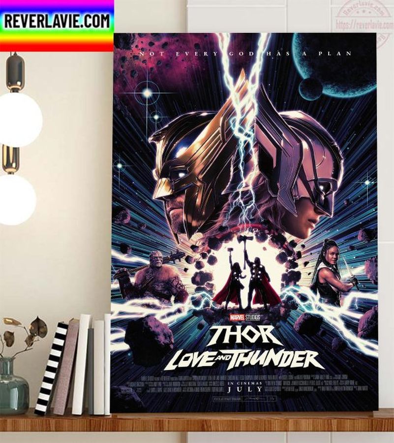 Thor Love and Thunder Marvel Studios Releases On Disney+ Home Decor Poster Canvas