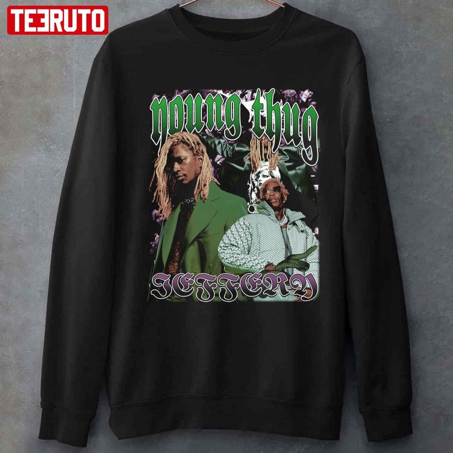 Thug 90s Bootleg Rap Young Thug Unisex Sweatshirt