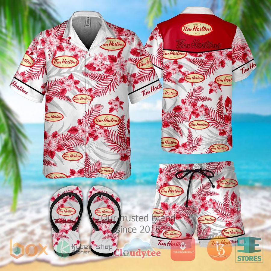 Tim Hortons Hawaiian Shirt, Short – LIMITED EDITION