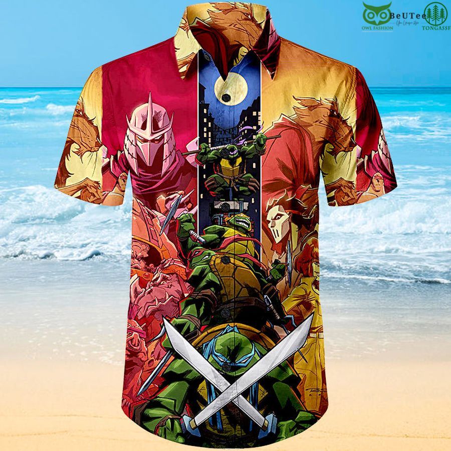 TMNT 1987 Hawaiian Shirt