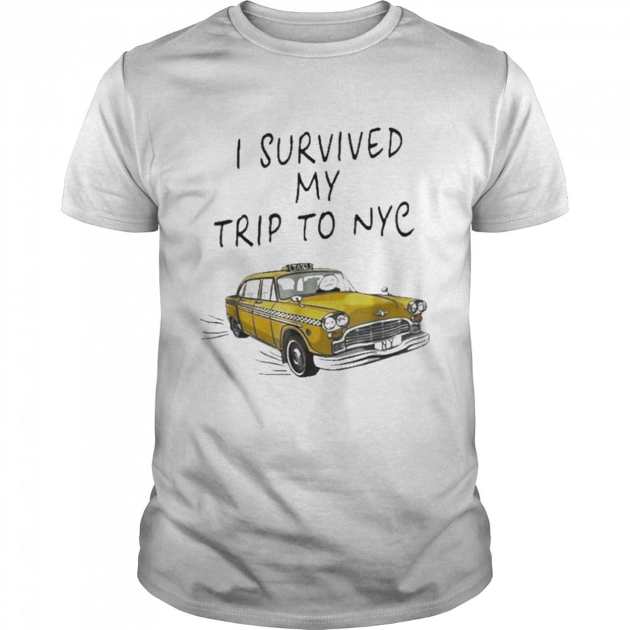Tom Holland I Survived My Trip To Nyc Spiderman Thsafeplace Shirt