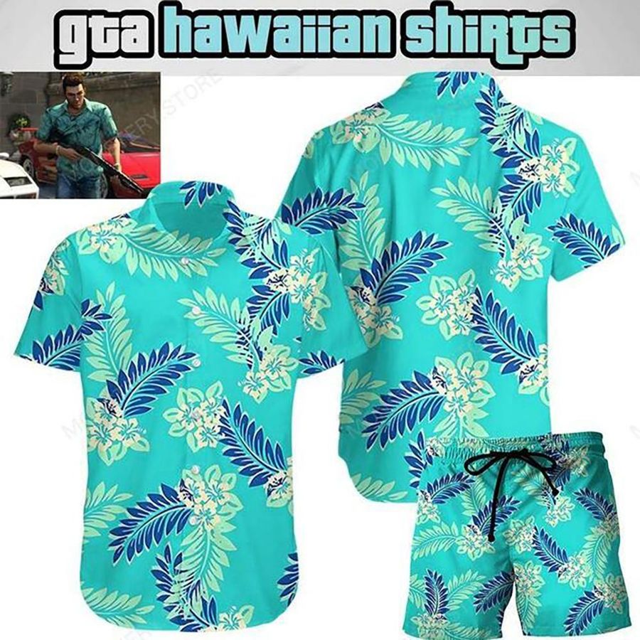 Tommy Vercetti_gta Hawaii Hawaiian Shirt Fashion Tourism For Men Women Shirt