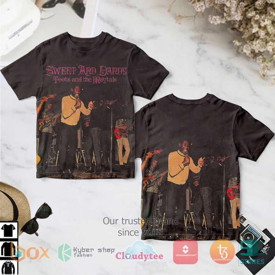 Toots And The Maytals Sweet And DandyAlbum 3D T-Shirt – LIMITED EDITION