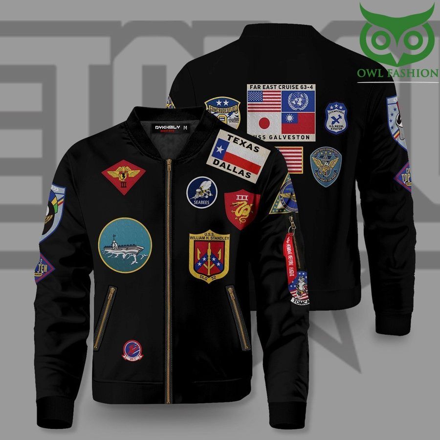 Top Gun Printed Bomber Jacket