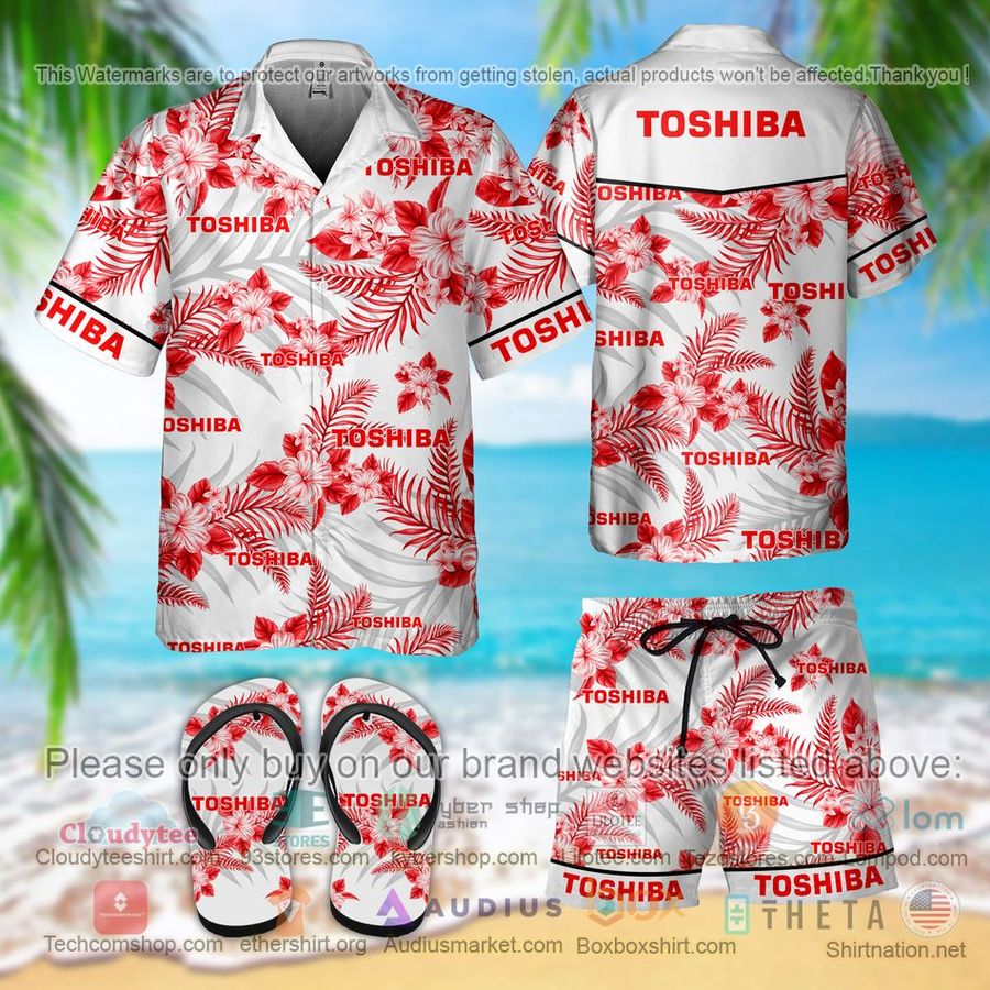 Toshiba Hawaiian Shirt, Shorts – LIMITED EDITION