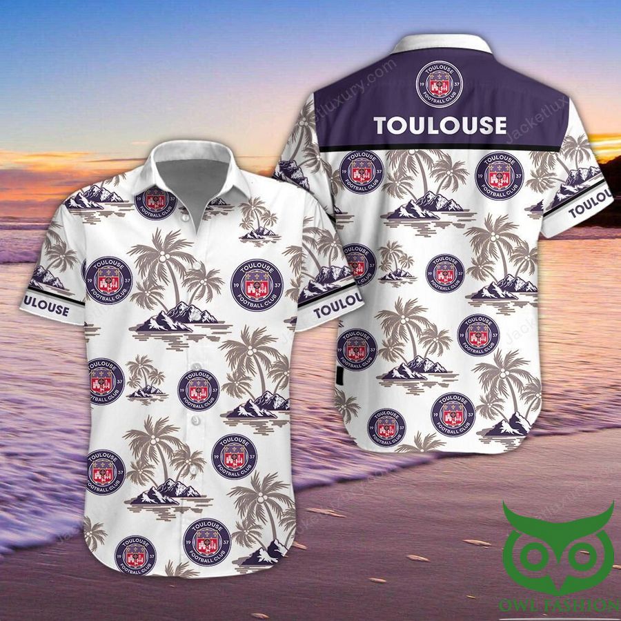 Toulouse Football Club Short-Sleeve Hawaiian Shirt