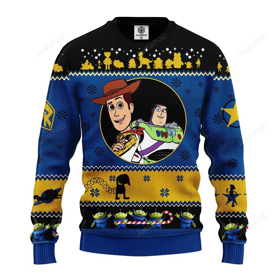 Toy Story Ugly Christmas Sweater Ugly Sweater Christmas Sweaters Hoodie