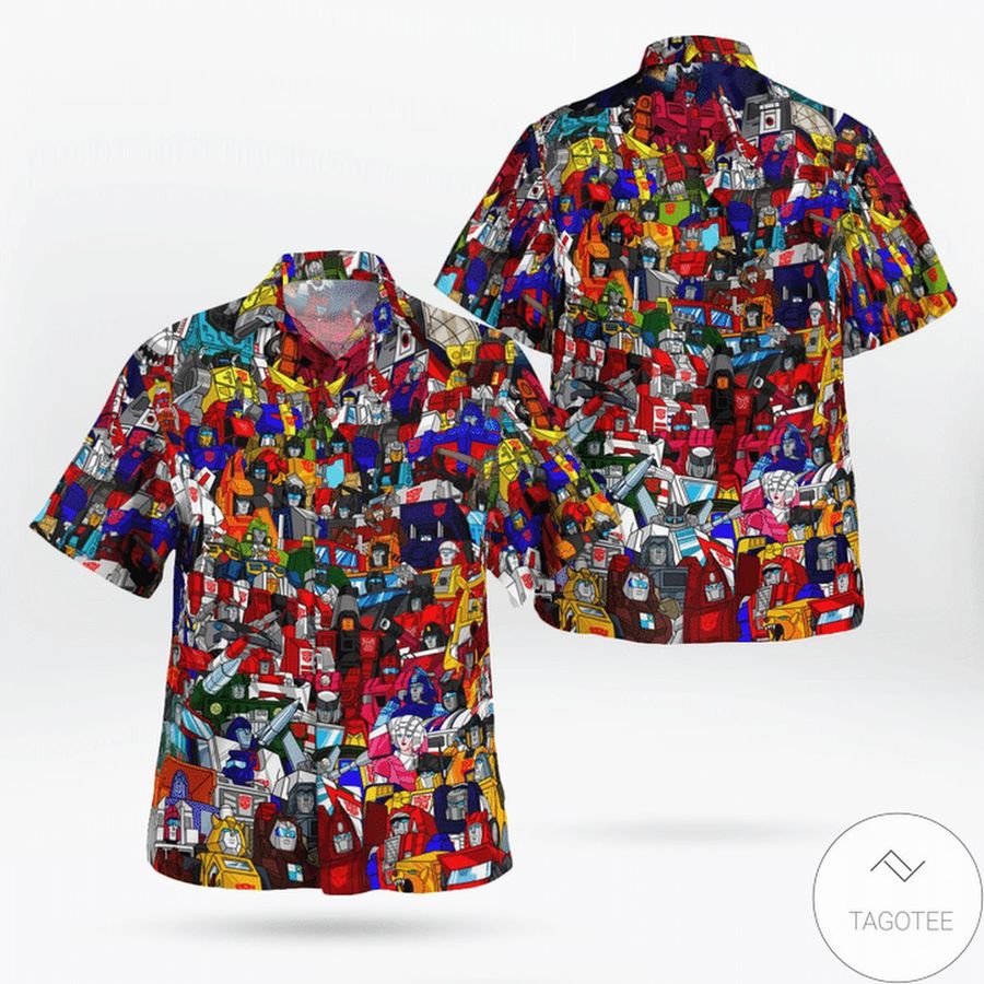 Transformer 80s Hawaiian Shirt