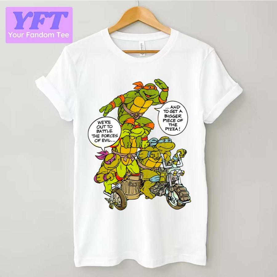 Trash Sidecar Teenage Mutant Ninja Turtles Unisex T-Shirt