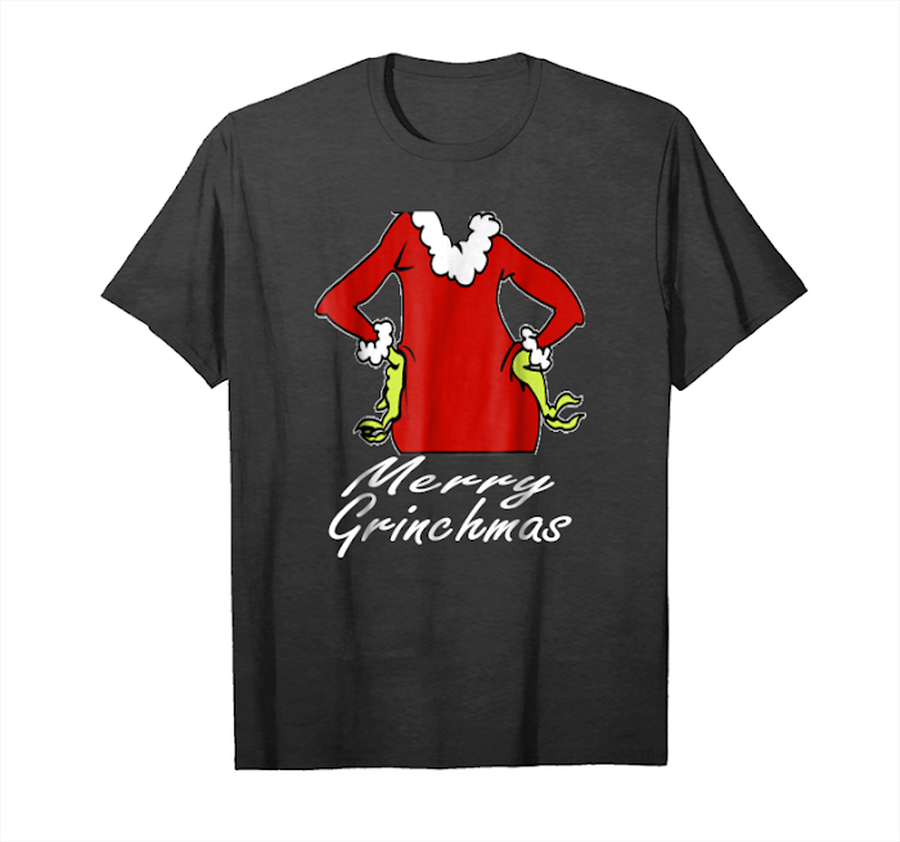Trending Merry Grinchmas Shirt Great Ugly Christmas Gift For All Unisex T-Shirt.png