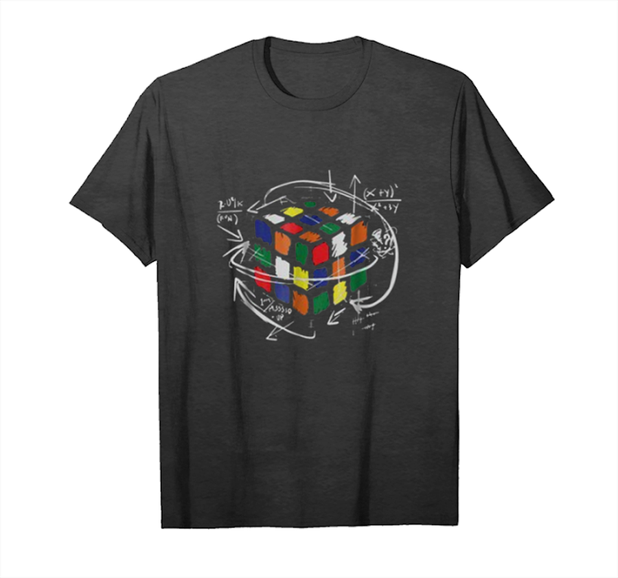 Trending Rubix's Cube Equation T Shirt Mens Funny T Shirts Unisex T-Shirt.png
