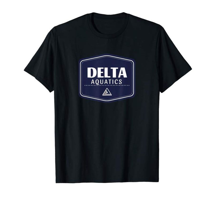 Trends Delta Aquatics Swim Team Meet Shirt-Grey