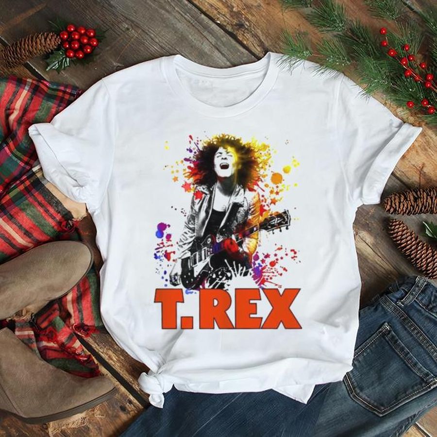 Trex Rock Band Mark Bolan Music Meme shirt