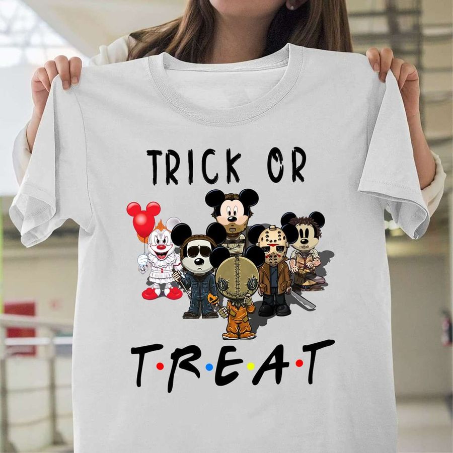 Trick or treat – Happy halloween, horror character Mickey costume, Halloween scary costume