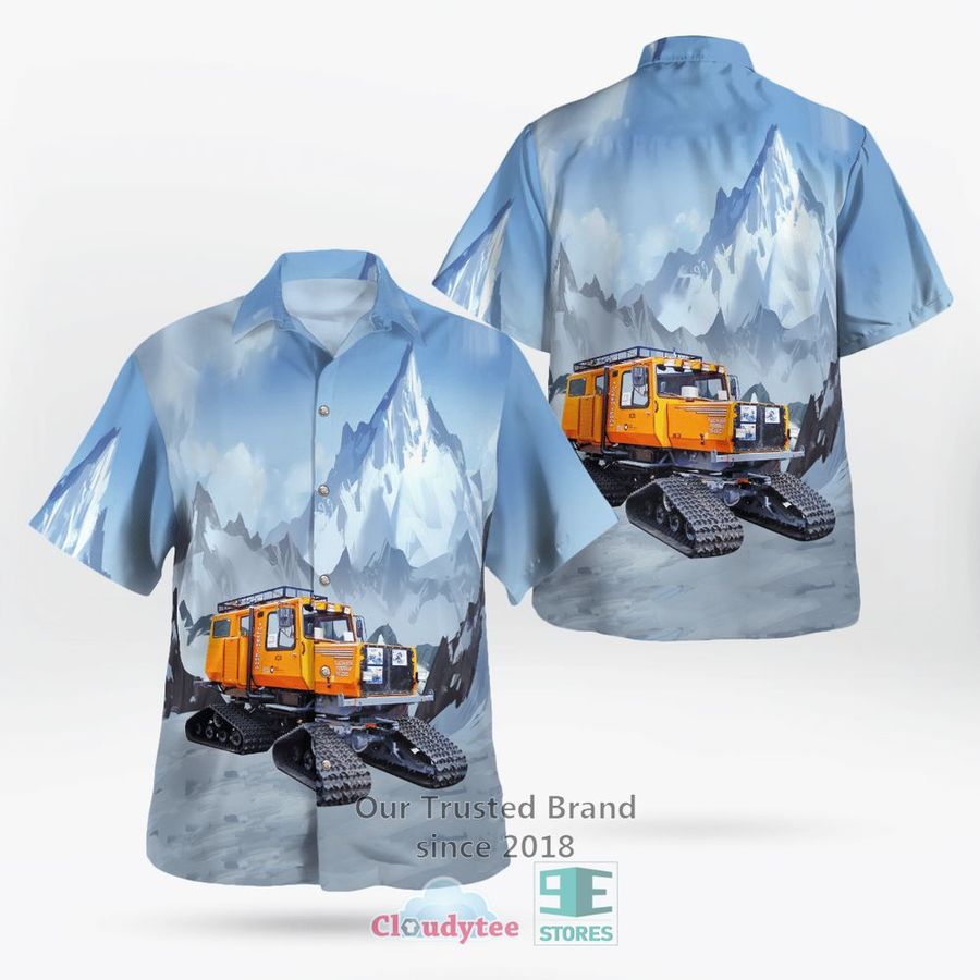 Tucker Sno-Cat Blue Hawaiian Shirt – LIMITED EDITION