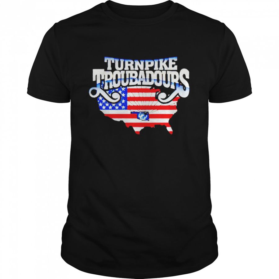 Turnpike Troubadours American Flag shirt