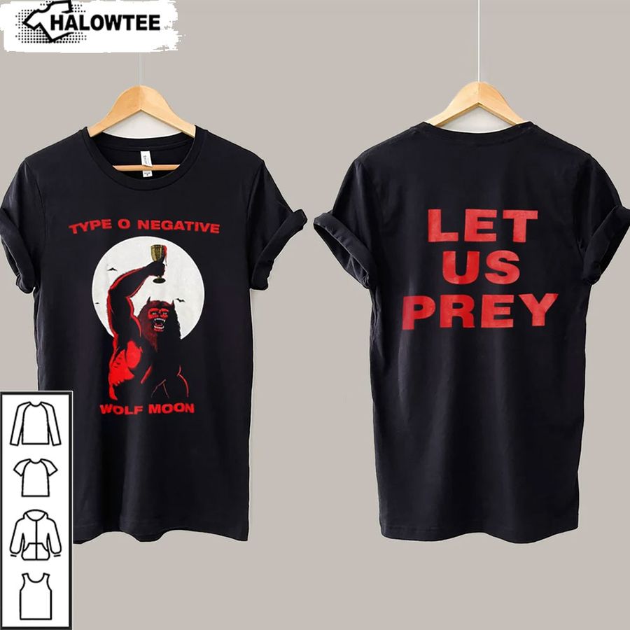 Type O Negative Wolf Moon Shirt, Type O Negative Unisex T-shirt