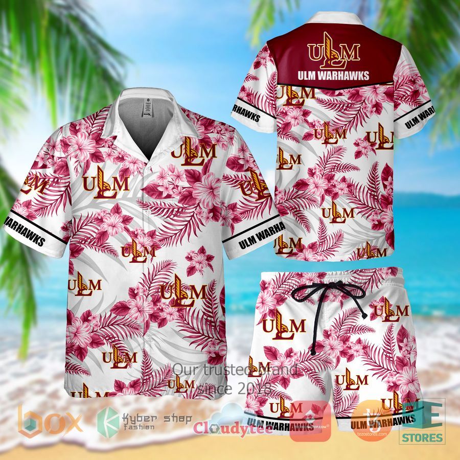 ULM Warhawks Hawaiian Shirt, Shorts – LIMITED EDITION