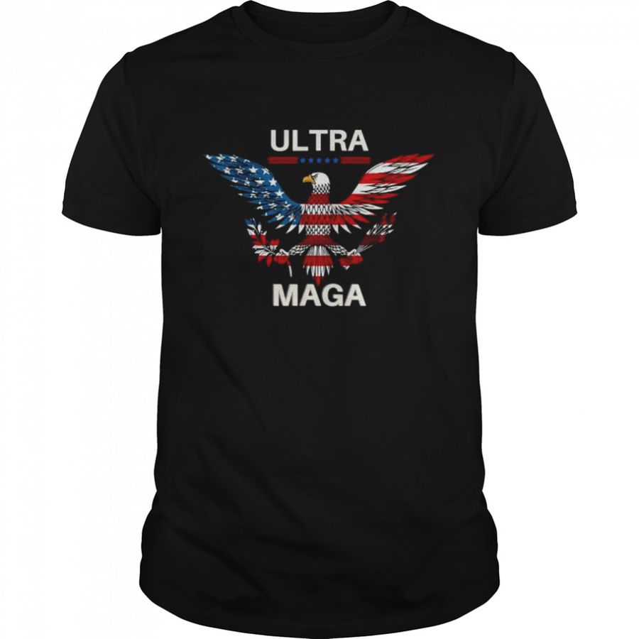 Ultra maga united state flag shirt