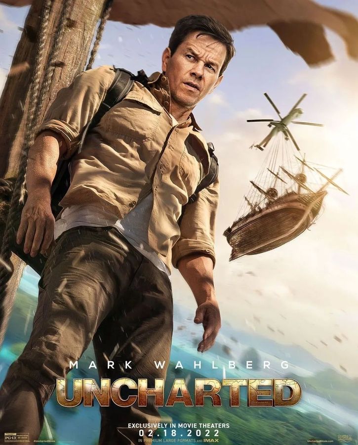 Uncharted (2022) Poster, Canvas, Home Decor5