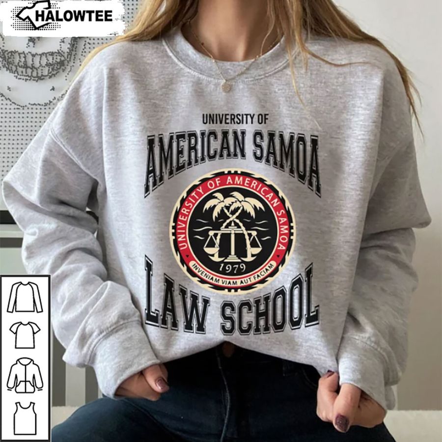University of American Samoa Law School Sweatshirt Football Mom Shirt, Game Day Shirt