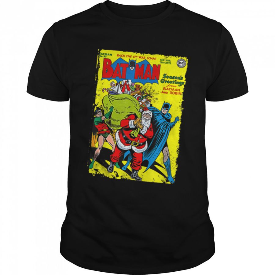 US DC Batman Cover 27 Xmas 01 T-Shirt B09K7Z6X5R