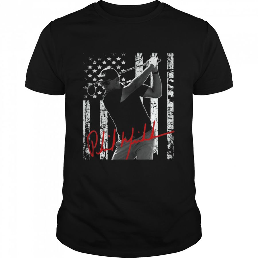 US Flag Phil Mickelson shirt