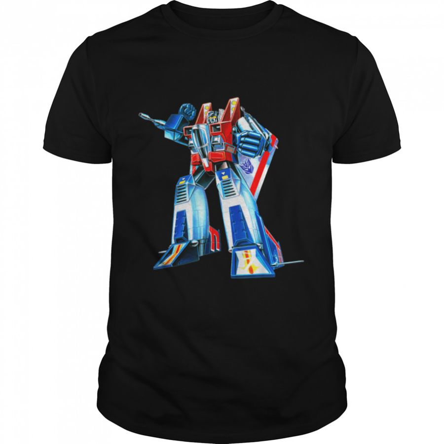 US Transformers Starscream G1 Box Art 01_H T-Shirt B09LDDDTHM