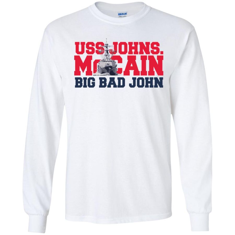 USS John S McCain Big Bad John Long Sleeve T-shirts, Hoodies, Hoodie