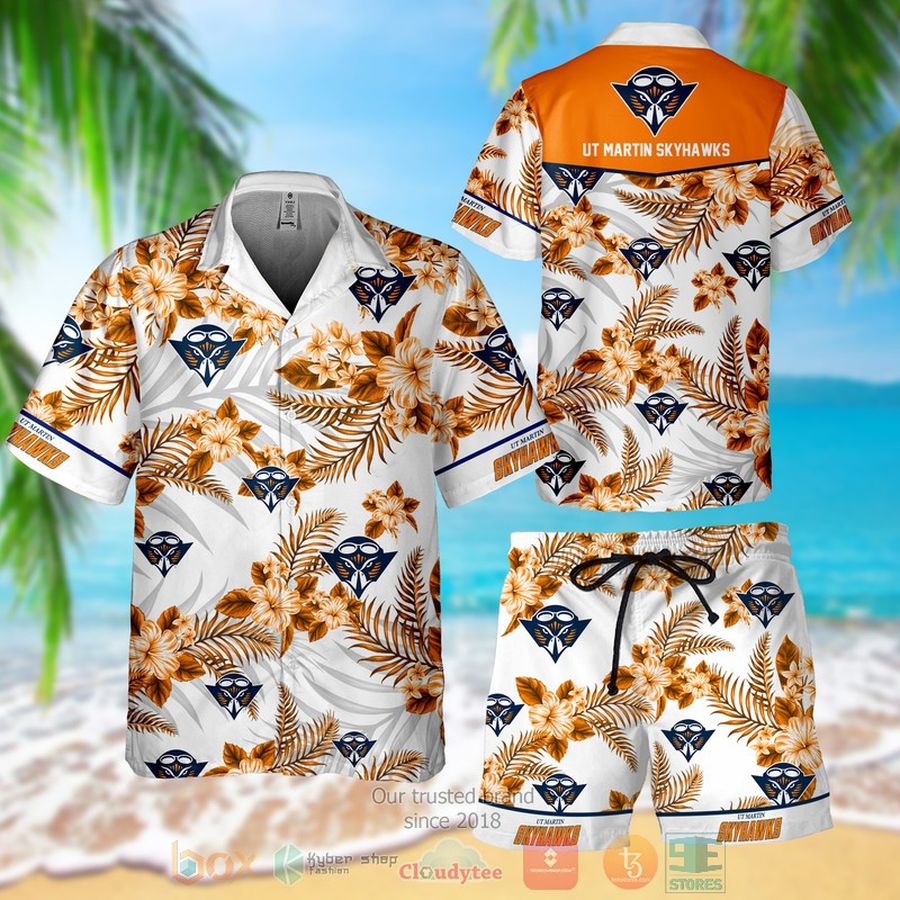 UT Martin Skyhawks Hawaiian Shirt, Shorts – LIMITED EDITION