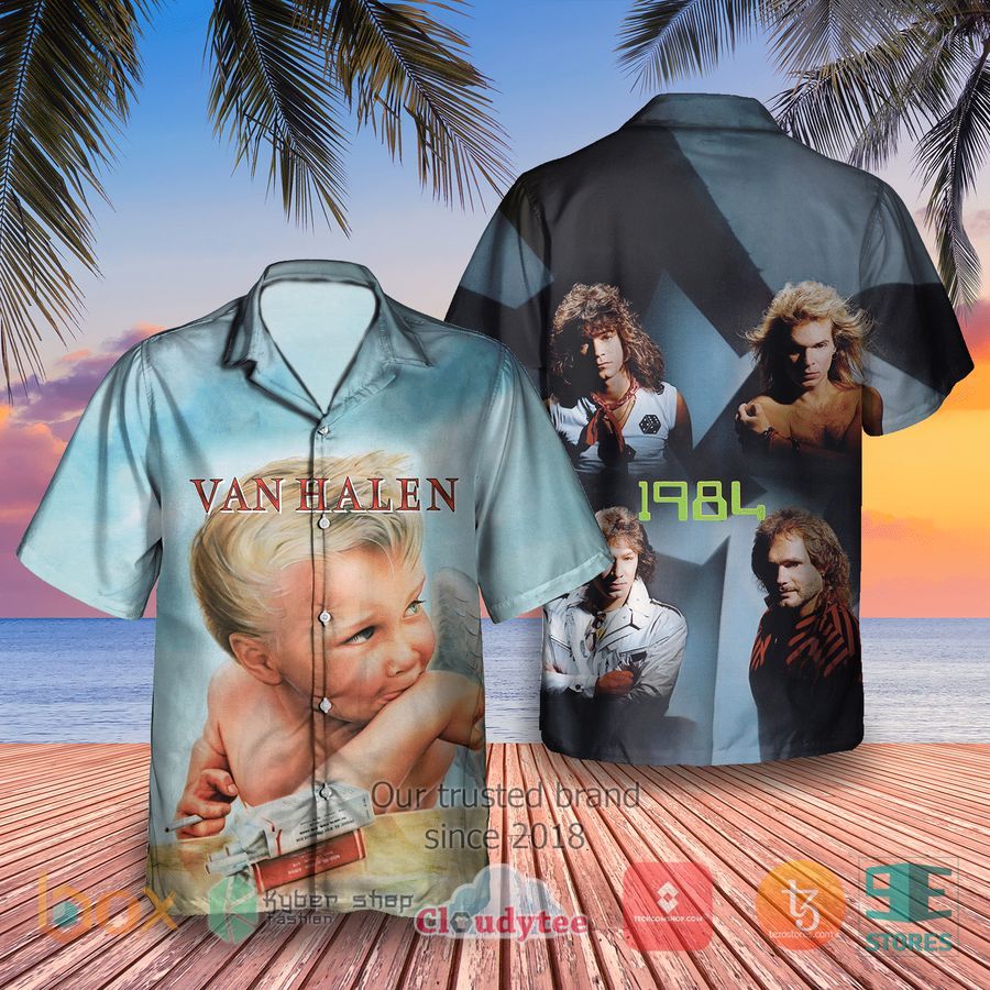Van Halen 1984 Album Hawaiian Shirt – LIMITED EDITION