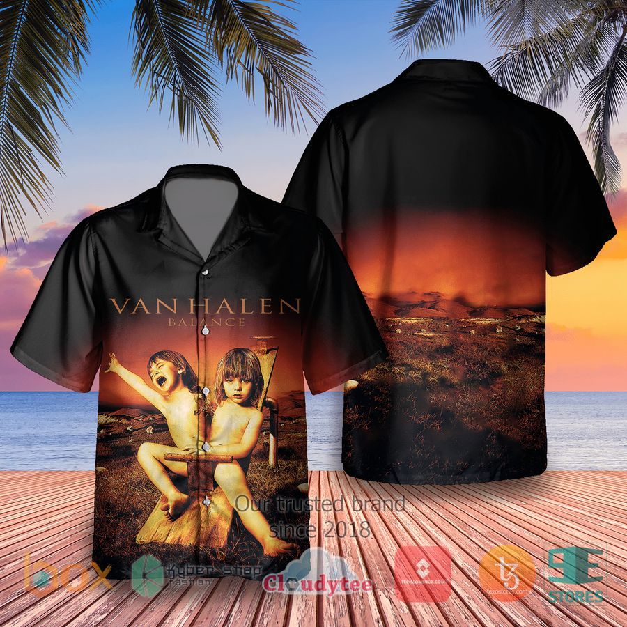 Van Halen Balance Album Hawaiian Shirt – LIMITED EDITION